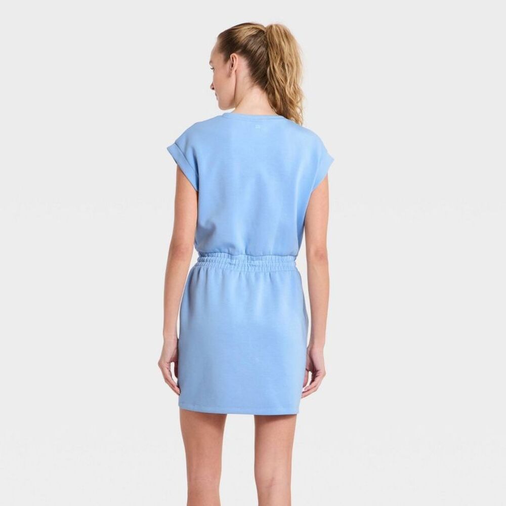 All In Motion - Women's Airy Sleek Dress - All In Motion Light Blu Light Blue - Picture 2 of 4